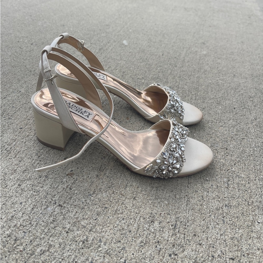 Ivanna Embellished Evening Shoe preowned